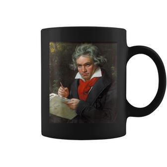 ベートーベン 肖像画【作曲家】ルートヴィヒ・ヴァン・ベートーヴェン Beethoven クラシック 音楽家 コーヒーマグ - Kawaiitshirt