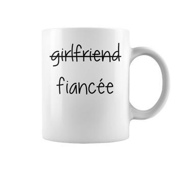 Annonce De Mariage Amusante Pour Petite Amie Fiancée Lune De Miel Tasse - Cadeauxyz