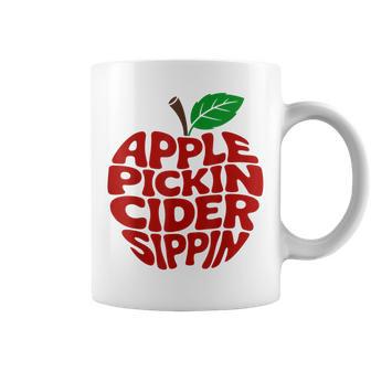 Apple Pickin Cider Sippin Havest Season Apple Picking Crew Coffee Mug - Thegiftio UK