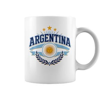 Argentina Flag Vintage S For Kids Patriotic Coffee Mug - Thegiftio UK