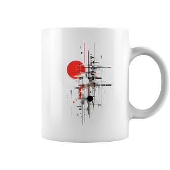 Arte Abstracto Gráfico Dibujo Obra Taza de café - Regaloses