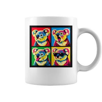 Arte De Koalaintage Para Niños Y Niñas Disfraz Y2k Meme Koalas Taza de café - Regaloses