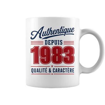 Authentique Depuis 1983 Cadeau D'anniversaire Né En 1983 Tasse - Cadeauxyz