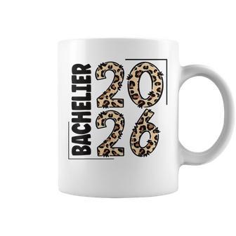 Bachelier Bac 2026 Baccalauréat Effet Léopard Cadeau Humour Tasse - Cadeauxyz