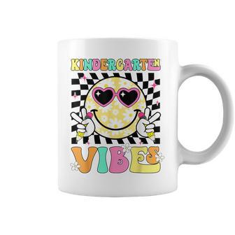 Back To School Kindergarten Vibes Daisy Smile Face Girl Coffee Mug - Thegiftio UK