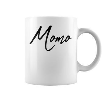 Beautiful Handwritten Font Momo Calligraphy コーヒーマグ - Kawaiitshirt