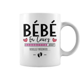 Bébé En Cours 2027 Annonce Grossesse Future Maman Et Papa Tasse - Cadeauxyz