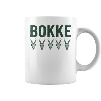 Bokke Springbok Skulls South African Lekker Braai Coffee Mug - Thegiftio UK