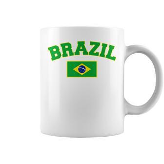 Brazil For Brazilian Boys Girls And Kids Brasil Flag Day Coffee Mug - Thegiftio UK