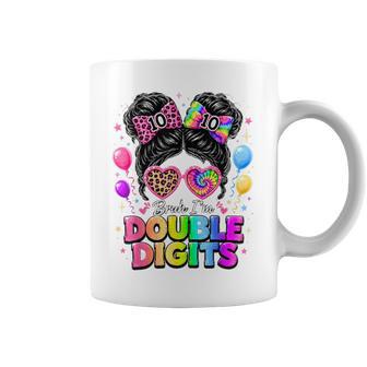 Bruh I'm Double Digits 10Th Birthday Girls 10 Year Old Bday Coffee Mug - Monsterry UK