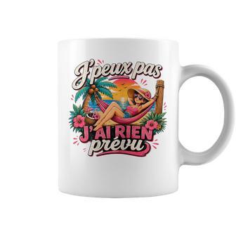 Cadeau Humouracances Original J'peux Pas Rien Prévu Tasse - Cadeauxyz