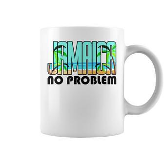 Camisa De Playa De Jamaica No Problem Taza de café - Regaloses