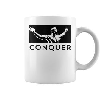 Conquer Body Building Coffee Mug - Thegiftio UK