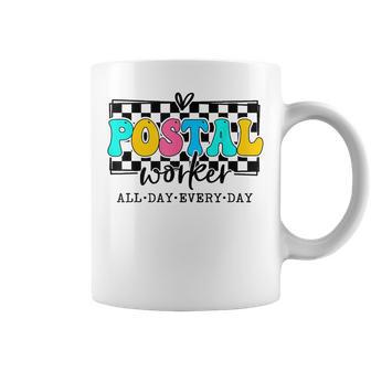 Cute Postal Worker Squad Post Office Mail Carrier Crew Coffee Mug - Thegiftio UK