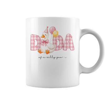 Dada Of The Silly Goose Birthday Matching Family Outfit Coffee Mug | Seseable UK