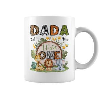 Dada Of The Wild One 1St Birthday Boy Safari Jungle Coffee Mug - Thegiftio UK