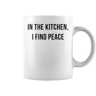 Dans La Cuisine Je Trouve La Paix Tasse - Cadeauxyz