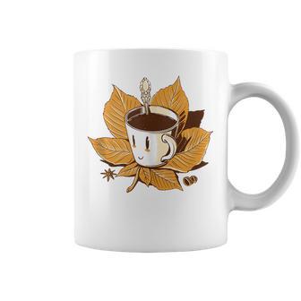 De Café Retro Para Hombre Y Diseño De Dibujos Animados In Mangas Taza de café - Regaloses