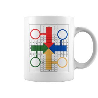 De Parchis Para Hombres Es Niños Y Amantes De Los Juegos De Parchis In Mangas Taza de café - Regaloses