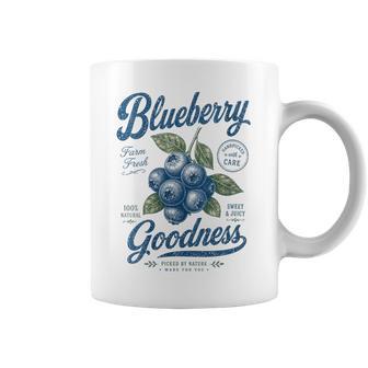intage De Myrtilles Fraîches De La Ferme Tasse - Cadeauxyz