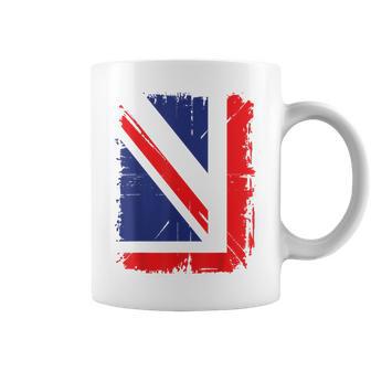 Drapeau Britannique En Gros Plan Tasse - Cadeauxyz