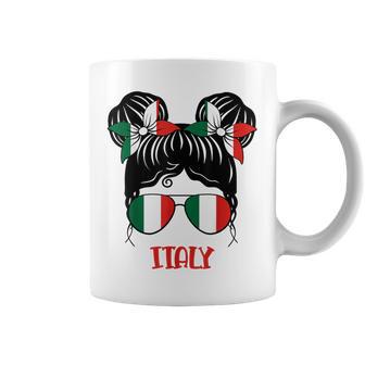 Drapeau Italien Pour Fille Fierté Patriotiqueouvenir D'italie S Et Enfants Tasse - Cadeauxyz