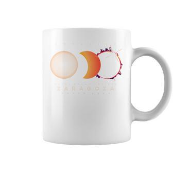 Eclipseolar 2026 Zaragoza España Totalidad Taza de café - Regaloses