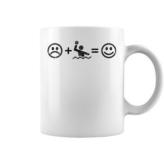 El Waterpolo Hace Divertido Al Entrenador De Jugador De Waterpolo Feliz Taza de café - Regaloses