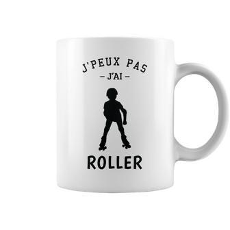 Enfant Cadeau Enfant Patinage À Roulettes J'peux Pas J'ai Roller Tasse - Cadeauxyz