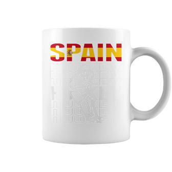 España Hockeyobre Hielo Fans Jersey Equipo De Hockey Español Taza de café - Regaloses