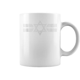 Estado De Israel Bandera Nacional De Zion Estrella De David Roundel In Mangas Taza de café - Regaloses