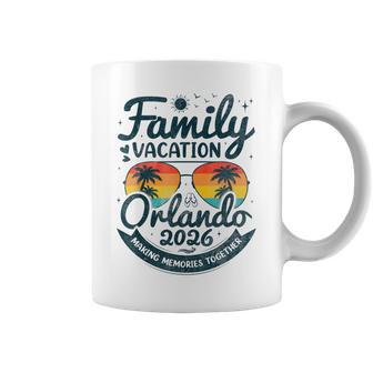 Family Vacation Orlando Beach 2026 Vintage Florida Group Coffee Mug - Thegiftio UK