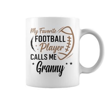 My Favorite Football Player Calls Me Granny Coffee Mug - Thegiftio UK