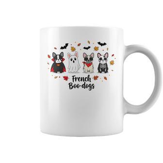 French Boo-Dog Halloween Ghost French Bulldog Fall Autumn Coffee Mug - Thegiftio UK