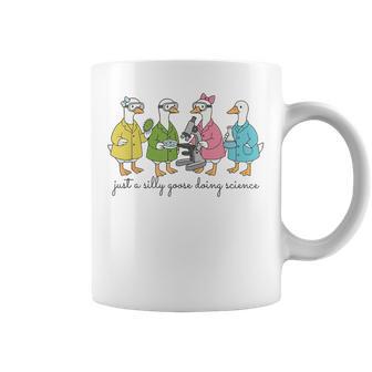 Microbiology Silly Goose Science Teacher Microscope Coffee Mug - Thegiftio UK