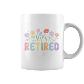 Retirement Humor This Girl Is Retired Est 2026 Coffee Mug - Thegiftio UK