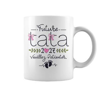 Future Tata 2027 Cadeau Annonce Grossesse Tante 2027 Tasse - Cadeauxyz
