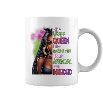 Gangsta Woman Virgo Queen Black Birthday Coffee Mug | Seseable UK