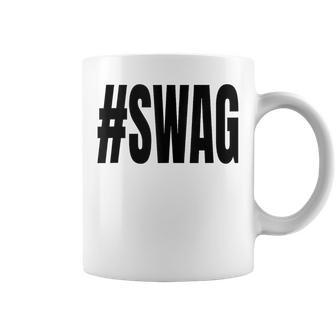 Hashtag Swag White Coffee Mug - Thegiftio UK