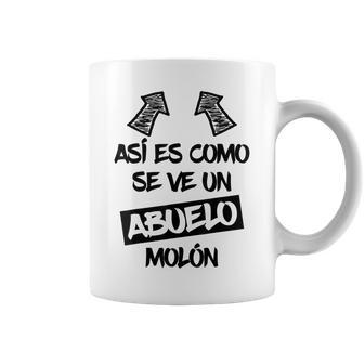 Hombre Abuleo Molón Regalo Divertido Mejor Abuelo Dichos Divertidos Taza de café - Regaloses