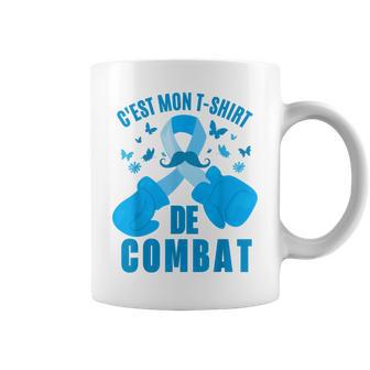Homme Novembre Bleu Cancer Prostatesensibilisation Ruban Bleu Tasse - Cadeauxyz