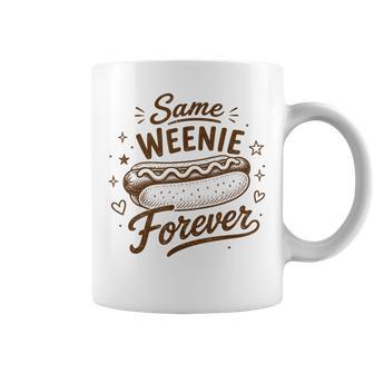 Hotdog Bachelorette Bridal Party Same Weenie Forever Coffee Mug - Thegiftio UK
