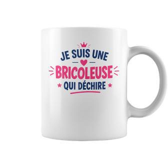 Humour Fille Bricolage Blague Drole Jeuis Une Bricoleuse Tasse - Cadeauxyz