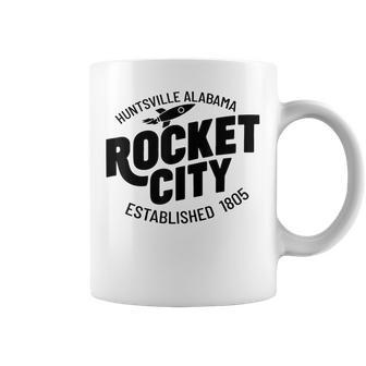 Huntsville Alabama Rocket City 1805 Vintage Travel Souvenir Coffee Mug - Thegiftio UK