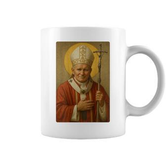 Icône Catholique Du Pape Jean-Paul Ii Tasse - Cadeauxyz