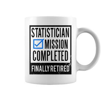 Idea De Regalo De Jubilación Estadístico Jubilado Taza de café - Regaloses