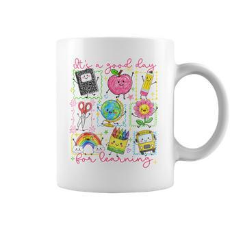 It's A Good Day For Learning Back To School Boy Girl Teacher Coffee Mug - Thegiftio UK