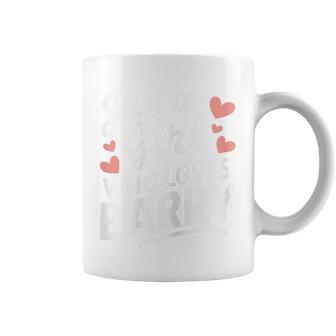 Just A Girl Who Loves Barry Cute Barry Coffee Mug - Thegiftio UK