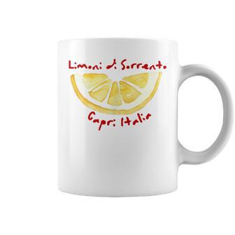 Limoni Diorrento Capri Italia Citron Été Italien Tasse - Cadeauxyz