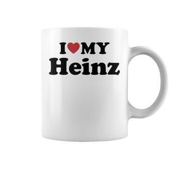 I Love My Heinz Nombre Conjunto Pareja Taza de café - Regaloses